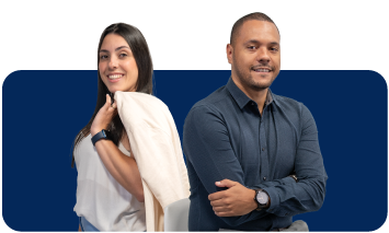 Foto de dois consultores do CIEE