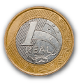 moeda de um real