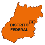 Desenho do estado do Distrito Federal