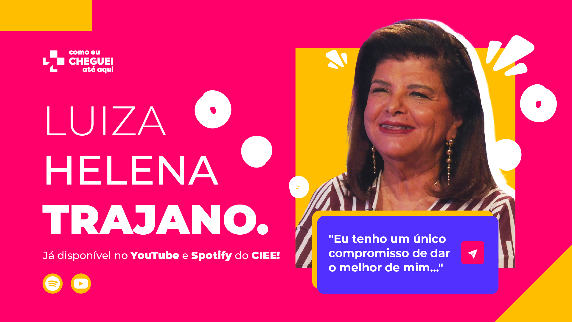 luiza trajano estreia como eu cheguei até aqui